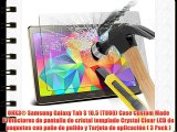 ONX3® Samsung Galaxy Tab S 10.5 (T800) Case Custom Made Protectores de pantalla de cristal