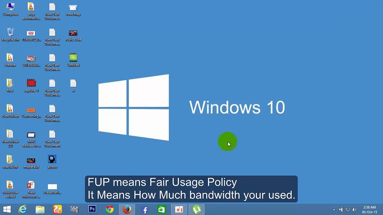 check Act fiber FUP (Fair Usage Policy ) is over or not