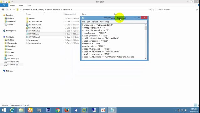 Hyper V Installation On VMware Workstation