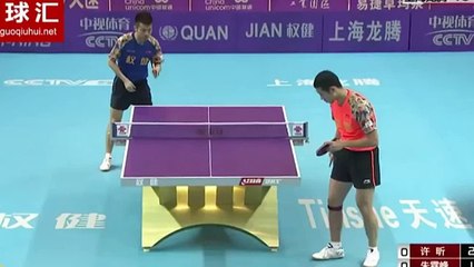 Настольный теннис на грани фантастики