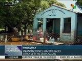Paraguay: inundaciones dejan más de 91 mil desplazados en Asunción