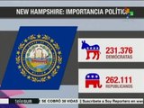 Precandidatos a la presidencia de EE.UU. se miden en New Hampshire
