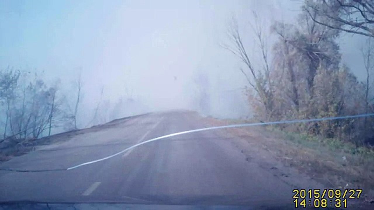 Обочина в огне !!! Экстремальное вождение!!!