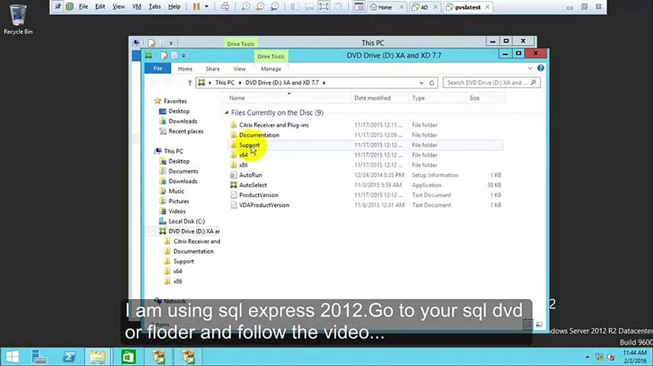 fusion active template library failed sql 2012