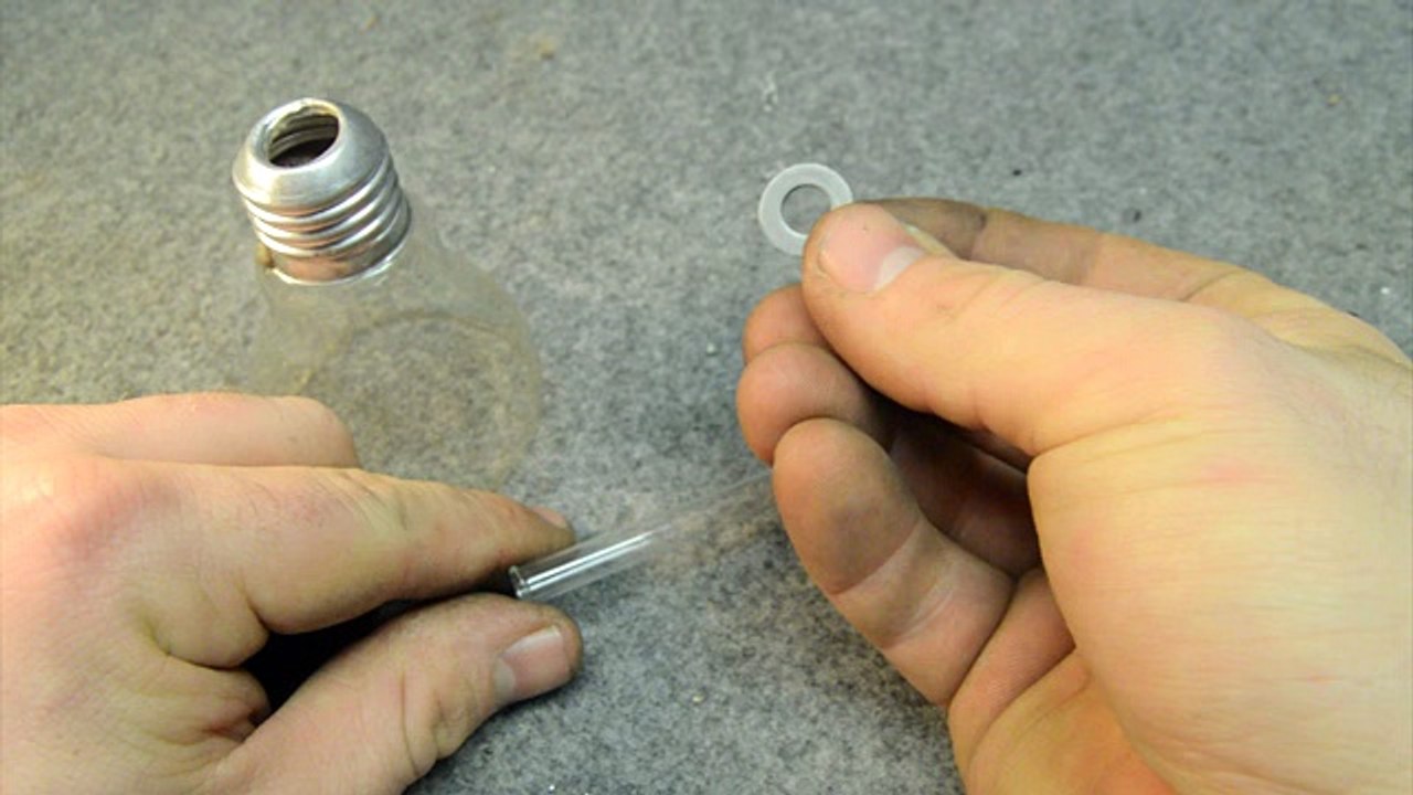 How to Make - Coffee Machine Vacuum Light bulbs