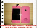 Pantallas completa LCD para Iphone 4 o 4G   Digitalizador   tapa trasera   boton home   herramientas