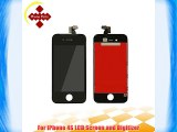 iPhone 4S Black Replacement Full Front Screen LCD and Digitizer