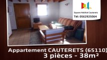 A vendre - Appartement - CAUTERETS (65110) - 3 pièces - 38m²