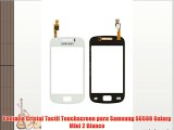 Pantalla Cristal Tactil Touchscreen para Samsung S6500 Galaxy Mini 2 Blanco