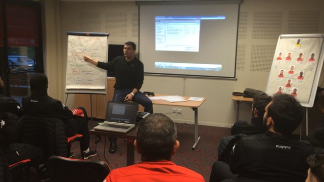 USSM : Pierre-Yves David fixe le cap dans sa causerie