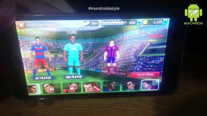 Football King Rush - Juego Android estilo Capitán Tusbasa increíble, violento, con super tiros y adictivo!!!Si, todo eso