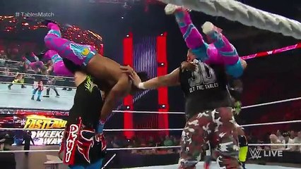 Eight-Man Tag Team Tables Match- Raw, February 8, 2016