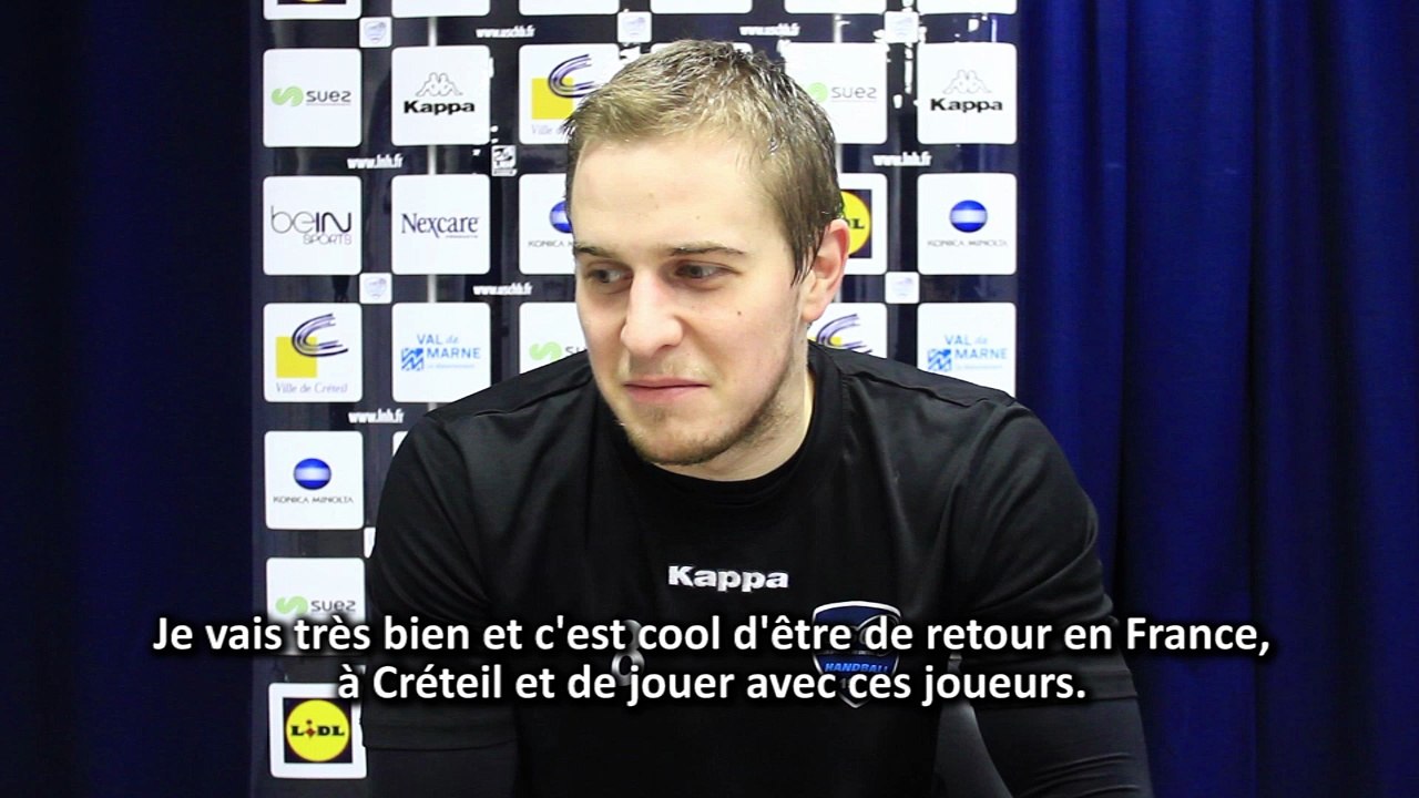 Déclas d'avant match Créteil-Toulouse D.MALINOVIC