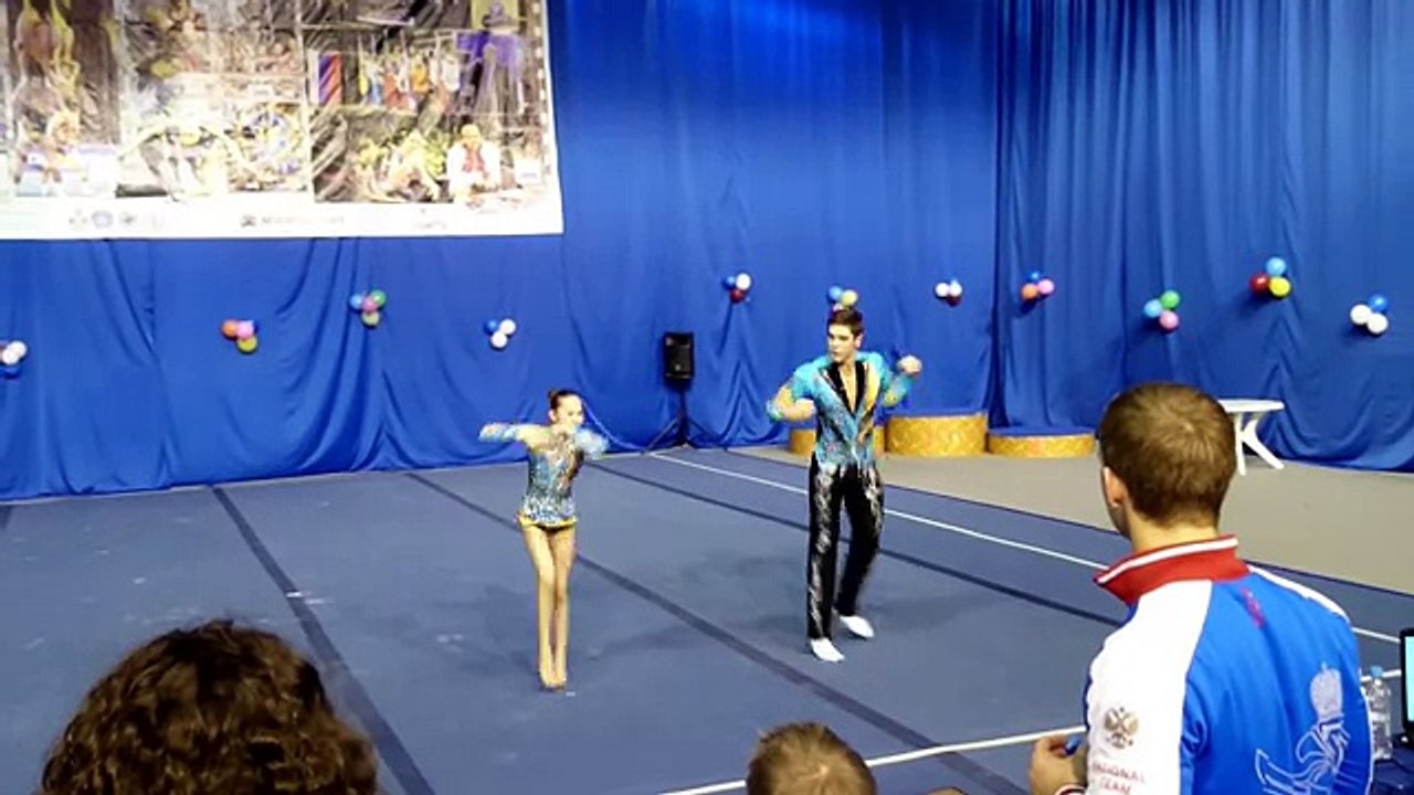 Акробатика. Дубовицкий Александр, Аксёнова Виктория, Старый городок. Звенигород, Звезда, 13.12.15