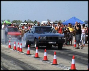 Chevrolet Caprice Coupe Vs. Pontiac Trans Am Biturbo Drag Race