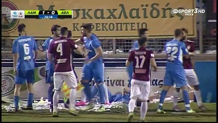 Ένταση στο Λαμία -ΑΕΛ 2015-16 (2)