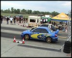 Subaru Impreza WRX STI Vs. Alfa Romeo 155 Drag Race