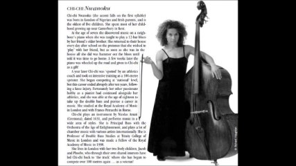 Carl Ditters von Dittersdorf Double Bass Concerto No.2 in D major, Chi-chi Nwanoku