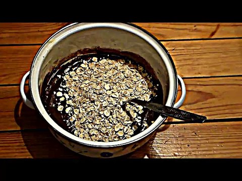 Как приготовить ШОКОЛАДНУЮ ГРАНОЛУ из овсяных хлопьев. Очень простой и вкусный рецепт