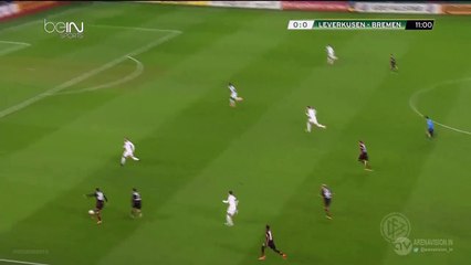 Karim Bellarabi Fantastic Chance - Bayer Leverkusen v. Werder Bremen 09.02.2016 HD
