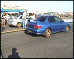 Subaru Impreza WRX STI Vs. Subaru Impreza WRX STI Drag Race