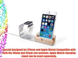 ELTD Apple watch Stand dispositivo Multi madera de soporte de carga Dock Station para Apple