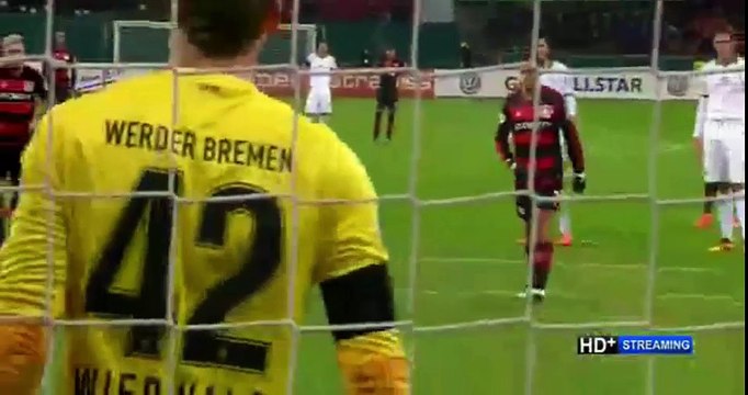 Javier Hernandez Goal - 1-0 Bayer Leverkusen vs Werder Bremen 09.02.2016 HD
