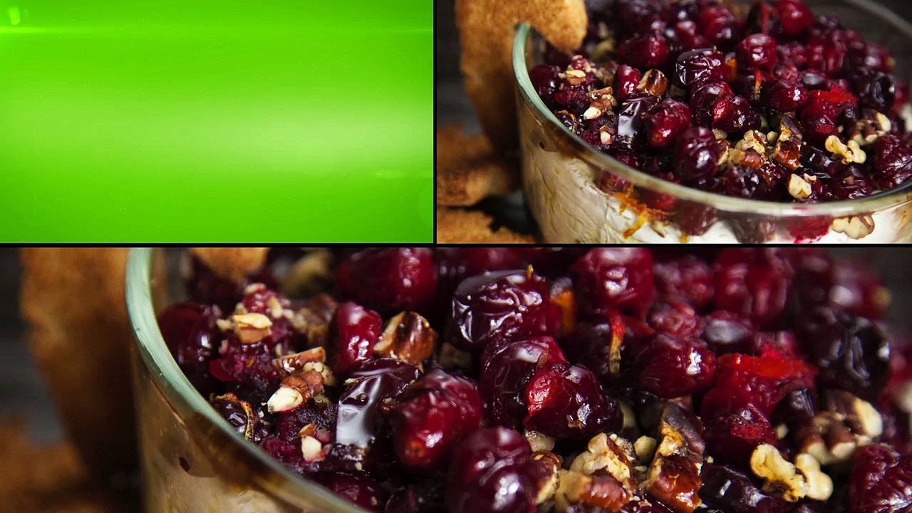 Cranberry Brie Cheese Dip Recipe 4K
