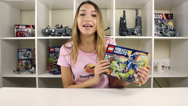 LEGO Nexo Knights 70312 Механический конь Ланса - обзор + 1 щит для скачивания