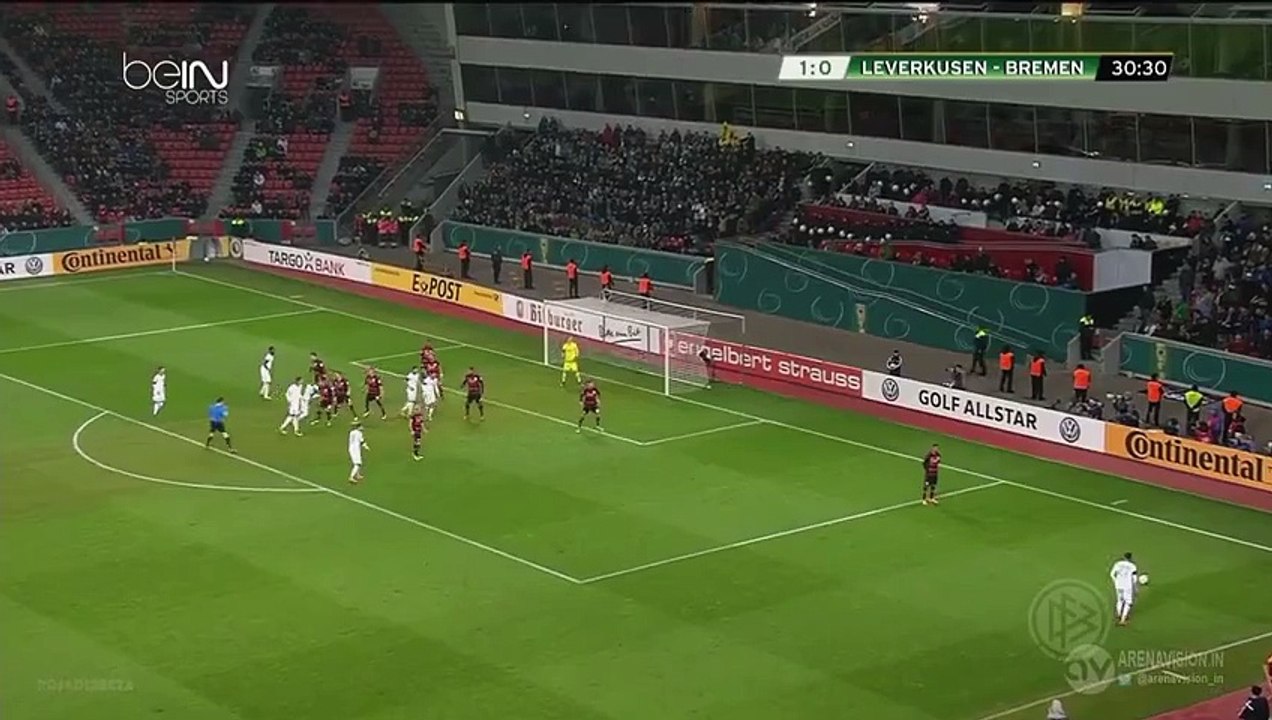 1-1 Santiago García Goal HD - Bayer Leverkusen 1-1 Werder Bremen