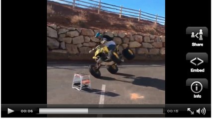 How To Properly Park Your Honda TRX450R.