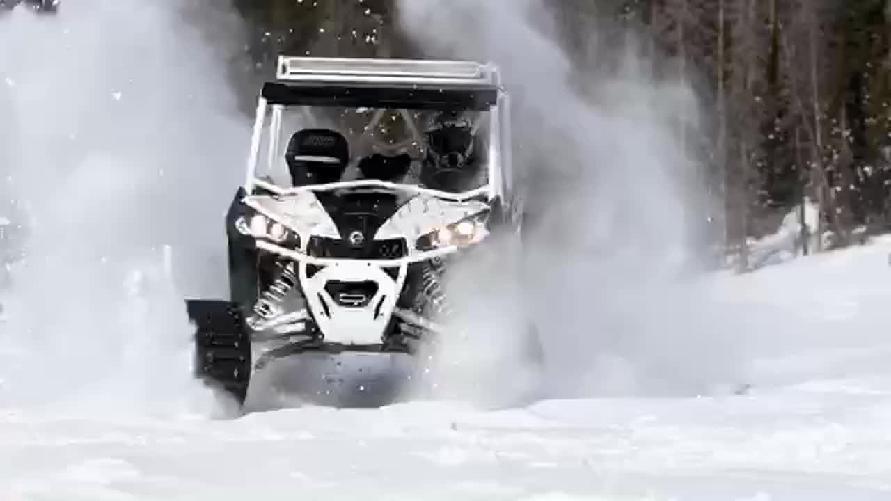 ATV Rider Magazine's Turbocharged Can-Am "Snow Flyer" Maverick DS