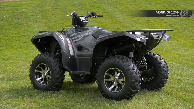2016 Yamaha Grizzly 700 EPS 4x4 Walkaround