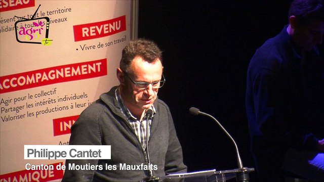 Congrès FDSEA Philippe Cantet Moutiers les Mauxfaits
