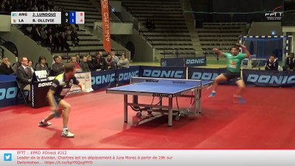 LIVE PRO A - J12 : Angers / La Romagne (26)