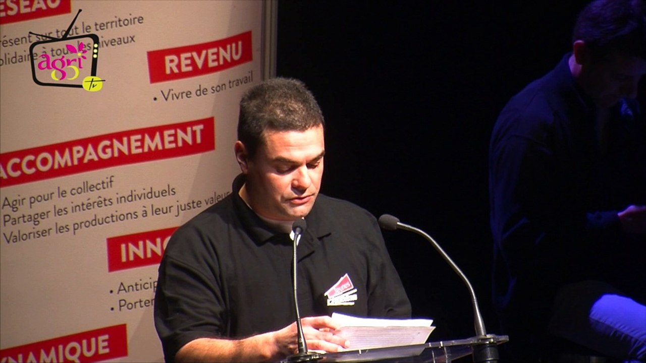 Congrès FDSEA Thierry Gillet St Gilles Croix de Vie