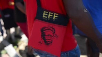 Güney Afrika'da Cumhurbaşkanı Zuma Karşıtı Gösteri