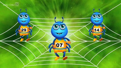 Itsy Bitsy Spider Nursery Rhyme With Lyrics - Cartoon Animation Rhymes & Songs for Children
