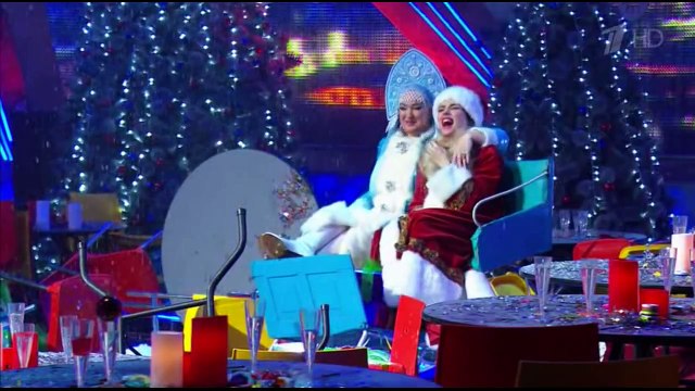 Е.Ваенга и И.Бусулис в Новогоднюю ночь на Первом канале