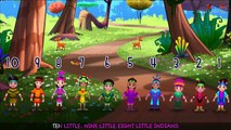 Ten Little Indians Nursery Rhyme - Popular Number Nursery Rhymes For Children by ChuChu TV