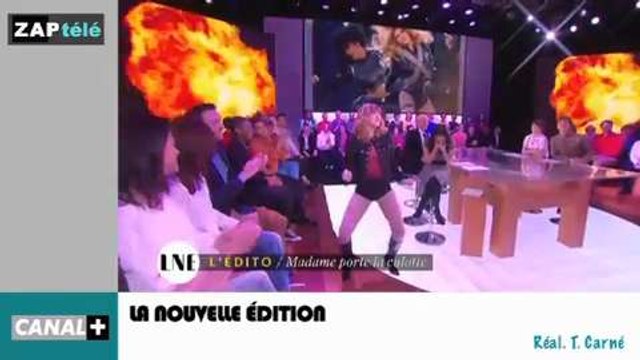 Zapping TV : Daphné Bürki imite Beyoncé en culotte sur Canal +