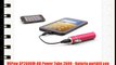 MiPow SP2600M-RD Power Tube 2600 - Batería portátil con adaptador micro USB para móviles Smartphones