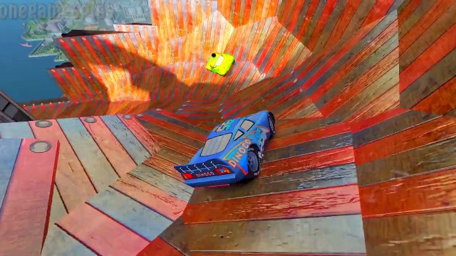 Disney PIXAR cars Dinoco, Yellow Lightning McQueen Frozen Elsa Bumblebee Nursery Rhymes