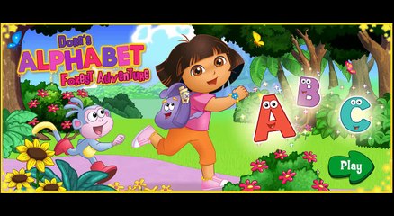 Dora the Explorer Dora Alphabet Forest Adventure Game for Kids Full HD Video