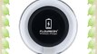 Floureon NW130 - Cargador Inalámbrico Compatible con Smartphone Tecnología Qi (Carga rápida