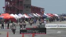 MotoAmerica KTM RC 390 Cup New Jersey Motorsports Park Race 1