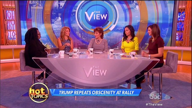 The View weighs in on Trump's crude Ted Cruz insult