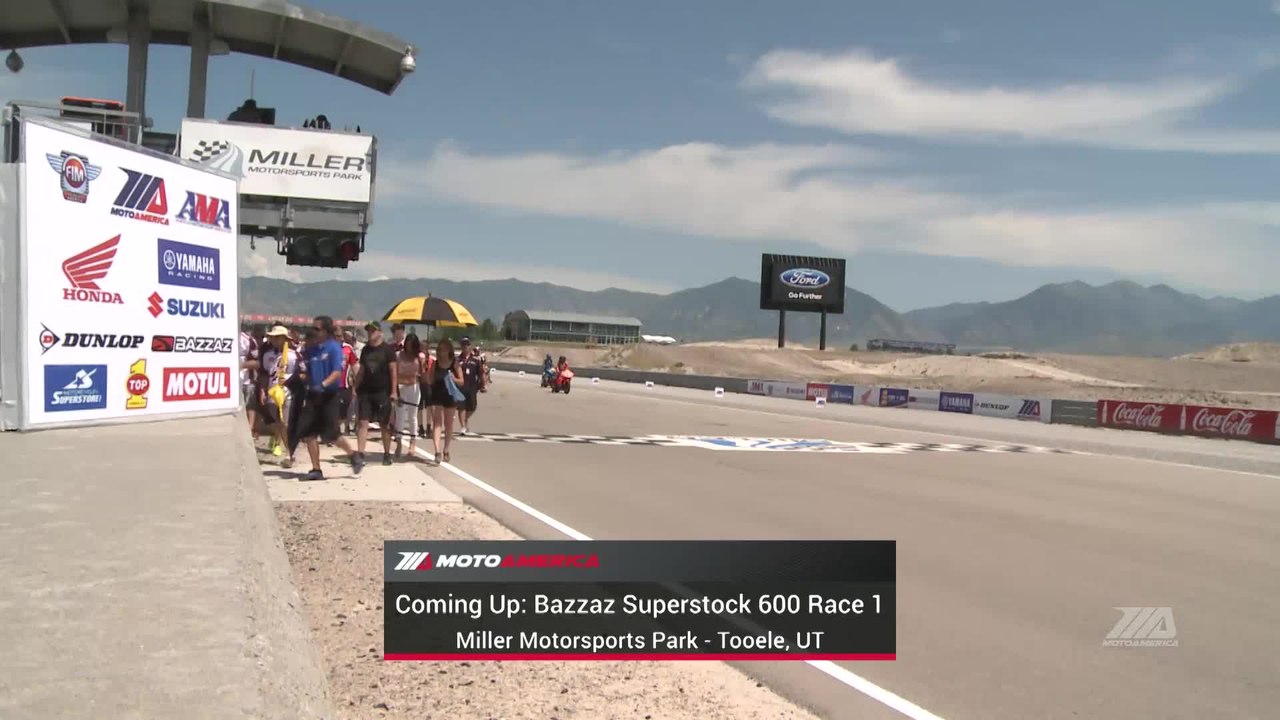 2015 MotoAmerica Bazzaz Superstock 600 MMP Race 1