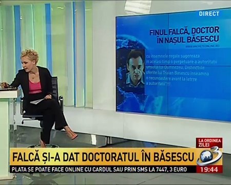 9 feb 2016: Emisiunea La ordinea zilei la Antena3 (2)