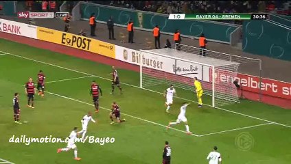 Garcia S. Goal HD - Bayer Leverkusen 1-1 Werder Bremen - 09-02-2016 DFB Pokal